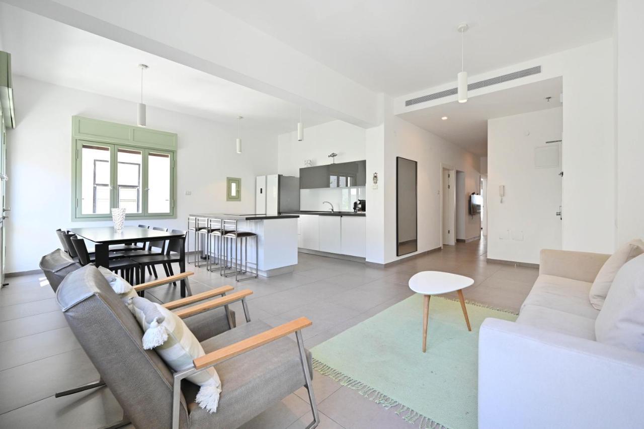 Luminous 3-br In The Heart Of Shenkin By Holyguest Căn hộ Tel Aviv